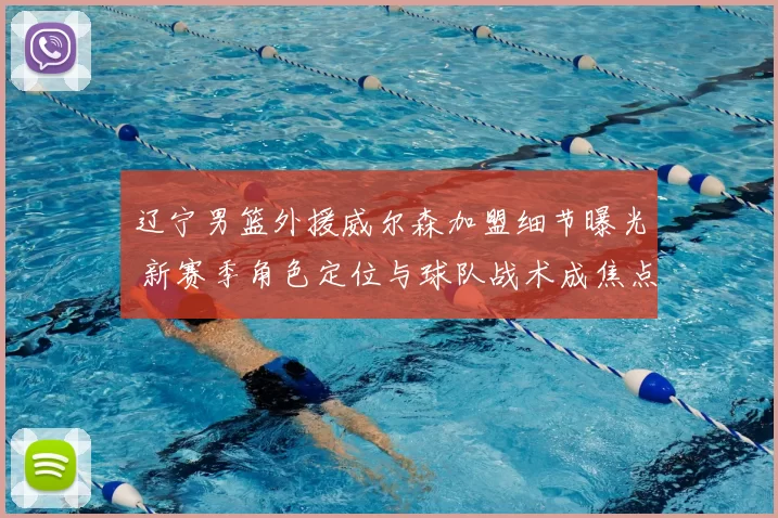 辽宁男篮外援威尔森加盟细节曝光 新赛季角色定位与球队战术成焦点